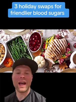 Holiday celebration subs for people with diabetes With holidays in just a couple days, there’s a million different options for food and a ton of different delicious ones…. However, we still want blood sugars to be happy. As a result, here’s 3 amazing substitutes that you can make to not sacrifice flavor, but to stay in range:  1. Christmas cookie substitute: instead of having cookies that are very likely to spike your blood sugar, get your sweet cinnamon fix by cutting up a honey cinnamon RISE protein bar, warm it for 10 seconds in the microwave, and enjoy. You’ve now got 18g of protein, 4g of fiber, and just 5 all-natural ingredients to help keep your blood sugars in range. 2. Instead of Christmas Chex Mix (usually made with pretzels, Chex cereal, white chocolate and M&Ms), you could make a high protein puppy chow using Catalina Crunch as a low carb, high protein cereal base and using protein powder as your outside coating. 3. Instead of regular eggnog, you can make a lower carb version with almond milk, coconut milk, cinnamon, allulose, egg yolks, nutmeg, and vanilla extract. Much lower carbs and a fraction of the impact. Which of these will you be trying? (I’m doing #1) #diabetesdiet #t1diabetes #insulindependent #bloodsugar #diabeteseducation 