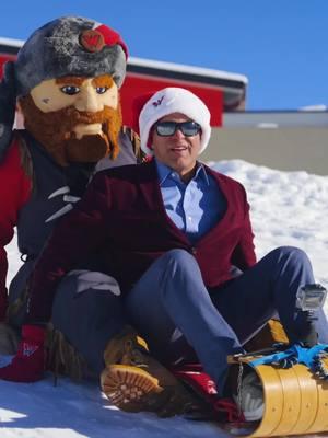 Happy Holidays, Mountaineers! Thank you for making this year truly unforgettable—here’s to an even brighter and better 2025! #dashingtheoughthesnow #sledding #happyholidays #mountaineers #OurSideOfTheMountains 