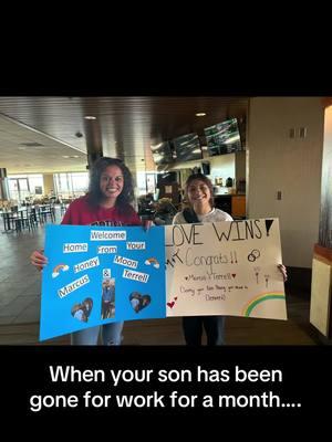 Welcome home bud @marco🕷️ #workhusband #goodsport #airportpickup #airports 