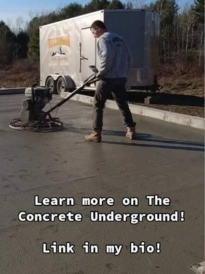 Don’t let go of the handles⚠️ #everythingaboutconcrete #mikedayconcrete #mikedayconcreteyoutube #theconcreteunderground #fyp #viral #viralvideos #powertrowelconcrete 