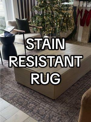 Anything stain resistant is always a definite YES for me! #rugs #rugsoftiktok #arearug 