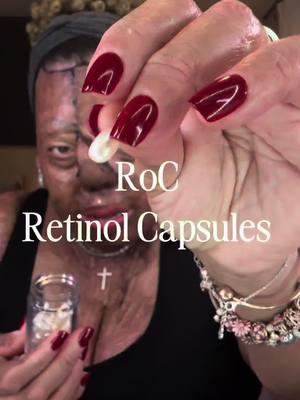 @RoC Skincare Retinol Correxion Anti Wrinkle Capsules provide visible results after one night and reduce fine lines. They really work!🦋 Love y’all!😘 #skincare #gifted #burnsurvivor #skincaretips #loveyourself #beauty #makeup #makeupartist #BeautyTok 