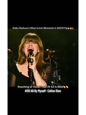 Sangin Down Herself🥰 #kellyclarkson #kellyclarksonshow #tiktokmusic #fyp #fy #celinedion #jellyroll #fleetwoodmac #chappellroan #christmas #wicked #whitneyhouston #maneskin #meghantrainor #celebrity #bensonboone #mirandalambert #katyperry #BarbieMovie 