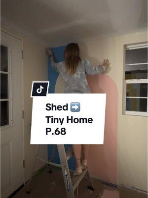 🎨 When your tiny house mural turns into a tiny house horror show, just remember: it's not a mess, it's a "creative process! "  #homerenovation #tinyhouseliving #diydisaster #artfail #tinyhouse #tinyhome #painting #crafty #renovation #tinyhomeadventures 