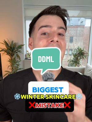 Avoid this winter mistake! Improve your skin barrier and boost hydration with @Clinique ‘s DDML! #cliniquepartner #winter #skincare