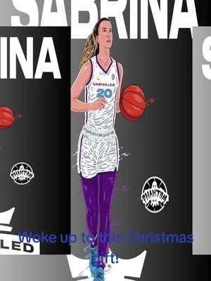 #unrivaled just keeps getting better! they got my girl #sabrinaionescu 🏀 this woman is one of the reasons I've turned into a 🏀girlie. I'm over the🌑 she's on a team with of my favs #satousabally and #brittneygriner too ?! Santa delivered big time! #sabrinaionescu #unrivaled #basketball #womensbasketball #womensports #newyorkliberty #Phantom 🏀❤️⛹🏾‍♀️