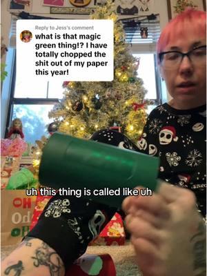 Replying to @Jess everyone needs one! #disabledtiktok #disabilitytiktok #elfwrappingmagic #arthrogryposis #amcstrong #accessibility #christmas #holidaytiktok #yule #wrappinggifts #houston #lgbtq 