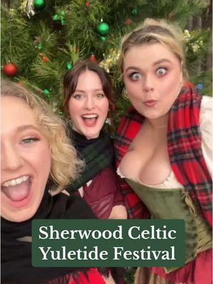 🎄We had so much fun at @Sherwood Forest Faire’s first ever Celtic Yuletide Festival! It was so lovely to get to visit Sherwood in the winter and enjoy great food, drinks, vendors, and bands! 🎻 #galsandgoblins #galsandgoblinspod #womenofdnd #renfairetiktok #renfaire #sherwoodforestfaire #celticyultidefestival #sherwoodcelticyuletidefestival #thorinsmead 