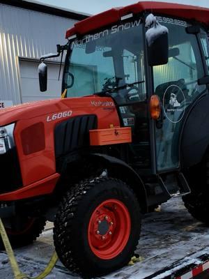 We're down to four broken tractors.😅 Full video on YouTube! #snowremoval #snowremovalservices #snowblowing #snowplowing #snowbusiness #tractor #winterbusiness #entrepreneur #kubota #johndeere #businessowner