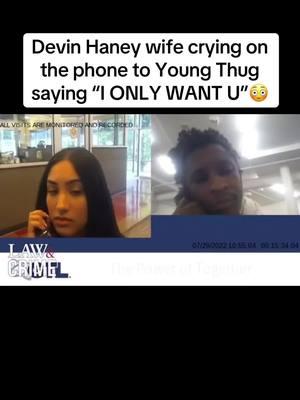 Devin Haney wife crying on the phone to Young Thug saying “I ONLY WANT U”😳 #youngthug #devinhaney 