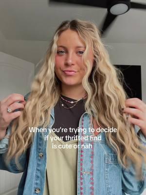 Let me know your thoughts #thrifted #thrift #vintagethriftfinds #vintage #thriftedfashion #thriftedoutfits #thriftingtiktok #thriftedfinds 