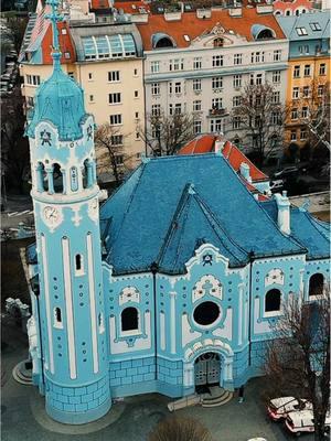 This is the 📍 Blue Church nestled in the heart of Bratislava, a whimsical masterpiece that feels like stepping into a fairy tale.  Its soft, pastel blue hues and delicate, Art Nouveau design make it look like something out of a dream.  As the sun dances off its tiles, this charming church is not just a place of worship, but a serene escape into beauty and tranquility.  A true hidden gem of Slovakia that’s as peaceful as it is picturesque.  #ExploreSlovakia #VisitSlovakia #slovakia #slovakiaadventures #slovakianwonders #SlovakiaExploration #HiddenGemsOfSlovakia #DiscoverSlovakia #SlovakiaUncovered #SlovakiaMagic #SlovakianEscape #WanderSlovakia #SlovakiaDreaming #SlovakiaVibes #SlovakiaViews