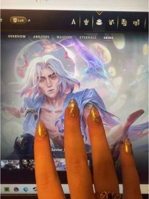 If your nails dont match your League main youre not commited enough #LoL #leagueoflegends #viktorarcane #viktorleagueoflegends 