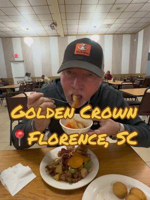 Are there any good Chinese restaurants in #myrtlebeach ?  Golden Crown in Florence SC is the best we’ve ever had.  We challenge you to find a better Pineapple Chicken! #whatsforlunch in #florencesc 