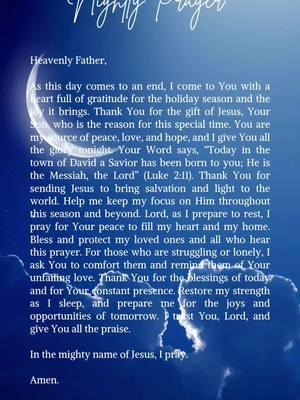 ✨️💜🦋Nightly Prayer🦋💜✨️ #nightlyprayer #inspirationalprayer #prayers #spiritual #prayer #thankyoulord #thankyoujesus #thankyougod #gratitude #trustgod #godisgood #godisworthy #godisfaithful #praise #praisegod #thankfulness #thankfulmindset #mindfulness #mentalheath #mindset #motivation 