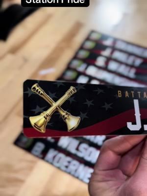 🔥Custom Locker Plates for your crew. #firefighter #firefightertiktok #firedepartment #rusticfirefighter #firefighting #fireservice #lockerplates #nameplate #nametag 