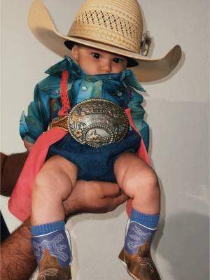 Alondra the cutest little rodeo clown 🐂🎯 #ranchgirl #cowkids #westernbaby #cowgirl #ranchkids #cowgirls #foryoupage #western #fyp #futurecowgirl #wrangler #mybaby #rodeoclown #october2024 #halloween2024 