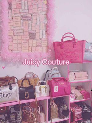 Juicy Couture >>>🎀 #juicycouture #juicycouturefinds #juicycoutureaddict #juicycouturepurse #juicy 