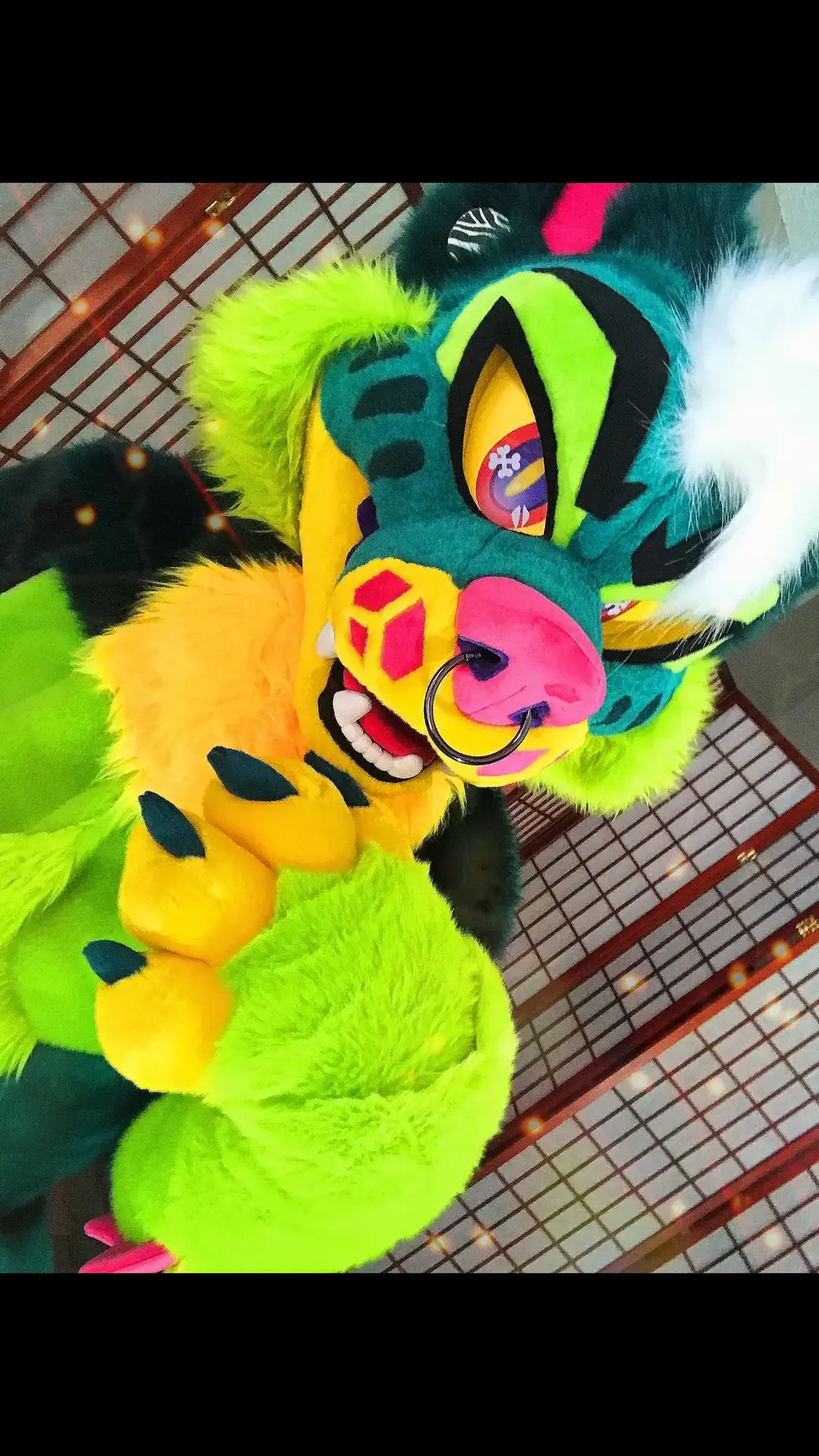 Lookin’ good, feelin’ good!🐊😎 #fursuit #fursuits #fursuiter #furry #furries #Fursuiting #fursona #dance #dancerfur #dancerfurs #furryfandom #cutefurry #cutefursuit 