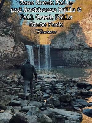 My favorite spot in the park! That saying a lot because Fall Creek Falls State Park is gorgeous.  #naturelover #outdoorlife #tennessee #statepark #waterfallchaser #hikingtok #naturevibes #waterfalls #getoutside #naturetherapy #CapCut #fypシ #december #christmasvacation 