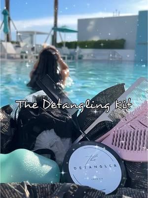 It’s tiimmeee. After many, many, MANY requests and emails. The Detangling Kit is launching on Christmas Day! Now you can give the gift of freedom to someone regardless of where you are. Get to our website now to get yours, limited amount available #fyp #detangling #mattedhair 