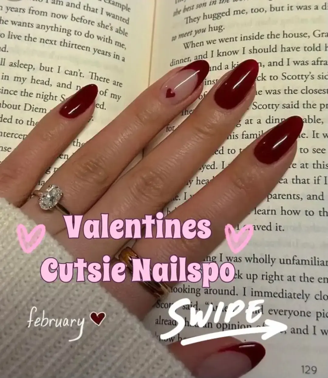 Some v-day ideas for the simpler girlies 💗 ​#nailsforvalentines #valentinesdaynailideas #valentinesnails #valentinesnailinspo #valentinesnailsideas   #Lemon8 