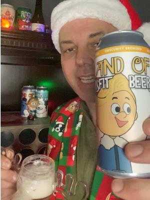 It’s another brew from the Island of Misfit Beers collection by Obscurity Brewing. This time, it’s Hermey Cherry Golden Ale.  #beer #craftbeer #christmasbeer #beeradventcalendar #drinktok #drinkingtiktok 