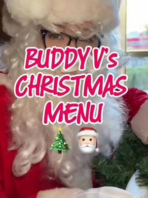 Don’t want to cook for Christmas?? Check out Buddy V’s for your next Christmas Dinner! #lasvegasrestaurants #buddyvalastro #christmas 