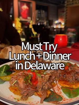 HIDDEN Restaurants in DELAWARE?! 🤤👀🔍 Welcome to Ole Tapas 🥂💃🔥 {SAVE and SHARE this} ⬇️ We’re headed to Newark, Delaware to check out your next traditional Spanish dining night out 😉 Location: 1126 Capitol Trail, Newark, Delaware 😋 What I Ordered:  - Ropa Vieja (marinated brisket on fried plantains)  - Gambas al Ajillo (sauteed shrimp) - Bravas (spicy chef potatoes)  - Arroz Amarillo (yellow rice)  - Sangria (mocktail)  - Toro (red wine) - Berenjena Frita (fried eggplant)  - Chuletillas de Cordero (baby lamb chops) - Tres Leches - Apple Bread Pudding  - Churros with chocolate  Delaware concepts you NEED to check out 🥂😋 {or SAVE for later} ✨ Things to do in Delaware: Channel your inner adventurer and experience the BEST of the Delaware travel, lifestyle, and entertainment one business at a time!  Hi, I’m Alexis and I’m your Delaware-based lifestyle, travel, and entertainment content creator! On the hunt for things to do? Browse the links on my page and join our community to change how you experience the First State! 💛  #delaware #thingstodo #PlacesToVisit #delawareevents #travelguide #exploremore #delawarebeaches #minivlog #wilmingtondelaware #Vlog #netde #datenight #bucketlistadventures #dateideas #holidayseason #placestoeat #middletownde #newarkde #delawarerestaurants #delawarefood  #datenightideas #comfortfood #minivlog #weekendvibes #eastcoastfoodies #hiddengems #spanishfood #fyp #foodtiktok   Delaware, Things To Do, Visit Delaware, Explore More, Delaware Food, Delaware Restaurants, Places To Eat, Delaware Lifestyle, Holiday Date Ideas in Delaware, Must Visit Holiday Destinations, Must Try Holiday Activities, New Restaurant in Delaware, Small Town Destinations, Must Try Food and Drink, Hidden Restaurants in Delaware, Must Visit Restaurant in Delaware