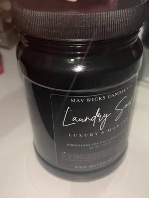 #mavwickscandles #tiktokshopaffiliate #over40club #laundrytok #laundryroom 