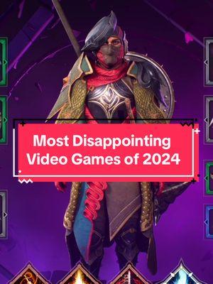 The most DISAPPOINTING video games of 2024 #dragonage #dragonagetheveilguard #hellblade2 #testdrive #GamingOnTikTok #greenscreen 