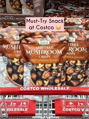 You are clearly missing out if you haven’t tried this delicious snack, @DJ&A Shiitake Mushroom Crisps. This vegan-friendly snack offers a rich umami flavor 😋 🍄‍🟫 no artificial colors, flavors, or preservatives 🍄‍🟫 high fiber, low-fat, all natural 🍄‍🟫 no GMO ingredients, no added MSG 📍Southeast Region (Florida, Georgia, North Carolina, South Carolina, Tennessee, Alabama, Mississippi, Puerto Rico, Arkansas, Louisiana, Kansas, Oklahoma) and Texas 🛒 Shop now, link in my bio • #sponsored #djaproducts #shiitake #costco #costcofinds #costcoaisles #costcomusthaves #shiitake #snackideas #vegansnacks #foodiefinds #costcobuys #costcodeals #costcotiktok #vegantiktok 