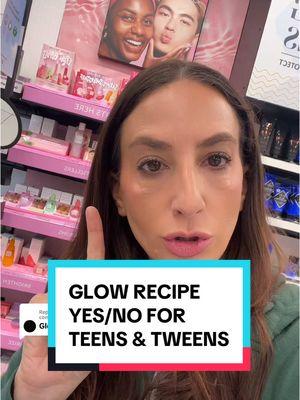 Replying to @Malas_spammmm0 GLOW RECIPE YES & NOs for teens and tweens. Remember no issues with your skin you need 3 things - cleanser moisturizer and spf/sunscreen. Yes even in the winter. This was filmed before the new cloudberry moisturizer came out. Before you ask - its a NO #glowrecipe #glowrecipewatermelonglow #skincareforteens #tweenskincare #skincareforkids #viralskincareproducts #skincarewithabby #preppyskincare 