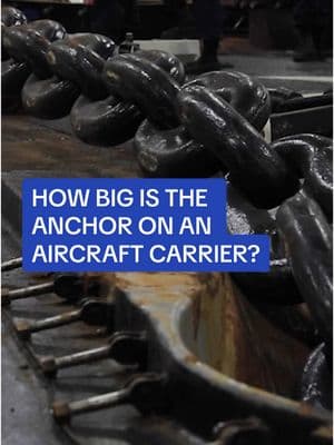 Get a look at the enormous anchor on the USS George H.W. Bush #navy #sailor #anchor #aircraftcarrier #ship #military #defense 