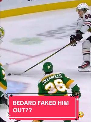 Accidentally on purpose? 😳😅 #NHL #hockey #hockeyplayer #bedard #goal 