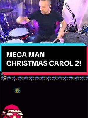 In case you need a Mega Man Christmas song! #MegaMan #Christmas #FanGame #VideoGames #xmas #Nintendo #Drums #Drummer #Drumming #Drumtok #WiseDrumsLIVE