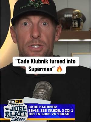 Cade Klubnik turned into Superman. 🔥 Joel Klatt on the hero that kept Clemson in the game Sponsored by Hampton by Hilton #cfbonfox #cfb #cfp #CollegeFootball #acc #clemson #cadeklubnik 