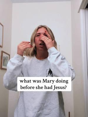 I have a lot more questions. I think i should make this a series 😭 #fyp #godisgood #jesus #christmas #marymotherofgod #fypppp #foryoupage #relatable #question #funnyvideo #jesuslovesyou #godislove #4upage #blowitup 