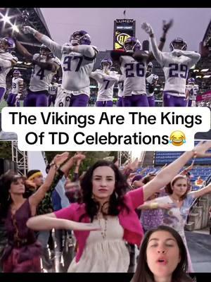 This is so millenial of them and im HERE FOR IT. GO VIKINGS! #nflnews #minnesotavikings #minnesotavikingsfootball #touchdowncelebration #footballswiftie #footballgirl #vikingsfootball 