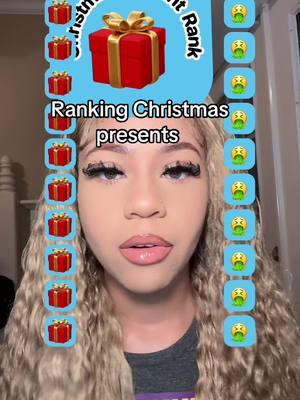 Ranking Christmas presents #cierra #ranking #ratings 