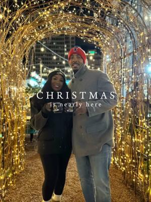 Love is in the air and twinkling in every light ✨ Celebrating the magic of Christmas Village with my forever favorite. @G 1letter 1sound ❤️🎄 #EngagedAtChristmas #HolidayLove #irisfelder #christmasvillage #philly 