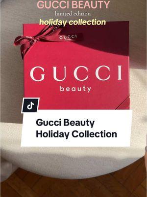 Which item would you want to try? 👀💕 #gucci #guccibeauty #guccilipstick #guccigang🇳🇵 #karinabik #holidaytiktok 