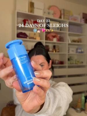 we are almost all the way through the sleighs 🤧 but this peptide serum is IT!! ❄️  @educatedmess  #educatedmess #freezeframe #peptide #peptideserum #antiaging #skincare #skincareroutine 