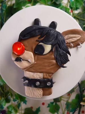 it’s not a phase Santa😤 #rudolph #rudolphtherednosereindeer #emo #meme #cake #bakingthursdays 