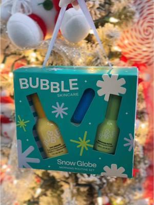 Cutie little @Bubble Skincare holiday gift set!! I also had no idea they made lip balm. It’s adorable!!! 🫧😍 #bubbleskincare #bubbleskin #facetheday #bubbleskincare💓 #bubbleskincareroutine #bubbleskincareproducts #skincare #aestheticskincare #affordableskincare #cuteskincare #beautyugc #beautycontentcreator #ugcbeauty  