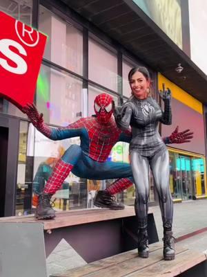 🕷️🇺🇸Spiders in Town #spiderman #spiderwoman #khaani #usa #punjabi #sidhu 