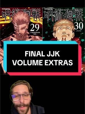 Finsl JJK Volume Extras #jjk #jujutsukaisen #manga #anime #sukuna #yuji #gojo #manganimist 