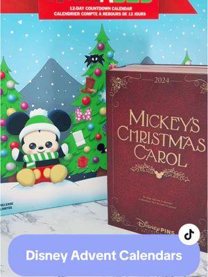 Disney Pin and Wishables Advent Calendars #unboxing #opening #holiday #christmas #adventcalendar #disney #plushies #pin #wishables #christmascarol 