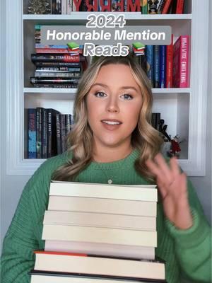 Just because I didn’t rate a book five stars doesn’t mean I didn’t thoroughly enjoy it! These books all deserve a moment to be highlighted in 2024 as books I HIGHLY recommend to you 📚 So here are my Honorable Mention Reads of 2024: • The Perfect Child (4.5⭐️) • The Grace Year (4.25 ⭐️) • Behind Closed Doors (4.5 ⭐️) • The Chain (4.25 ⭐️) • Educated (4.5 ⭐️) • The Wife Upstairs (4.5 ⭐️) • The Only One Left (4.75 ⭐️) • The Nightingale (4.5 ⭐️) #BookTok #favoritebooks #fyp #booktokfyp #booksoftiktok #booktokbooks #booktalk #bookrecommendations #bookrecs #booktokrecs #mustreadbooks #thrillerbooklover #bookthoughts #books #booklover #reader #bookish #thrillerbooks #historicalfictionbooks #memoir #thrillerbookrecs #darkbooks #lucindaberry #kimliggett #baparis #adrianmckinty #tarawestover #rachelhawkins #rileysager #kristinhannah 