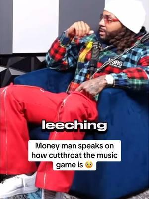 Money Man & DJ Akedemics discuss the cutthroat music game 😳 #moneyman #djakademiks #interview #musicgame #real 